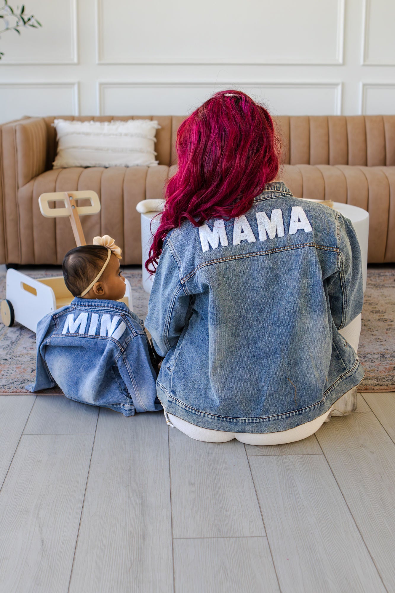 Mama and Mini Denim Jackets