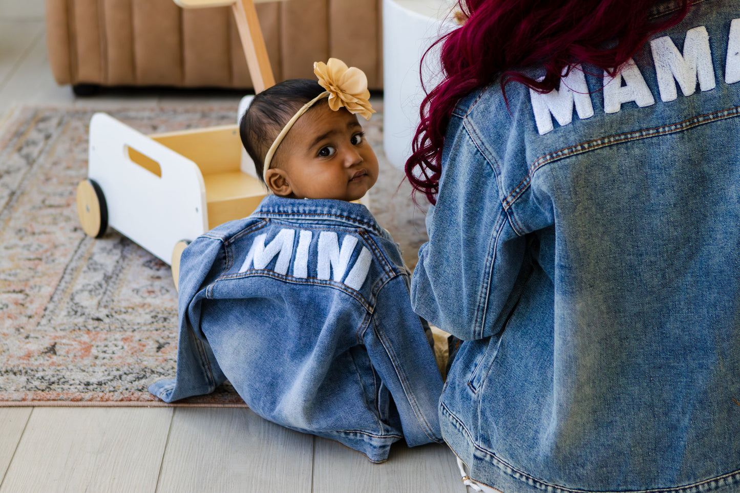 Mama and Mini Denim Jackets