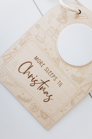 Sleeps til Christmas Arch Sign
