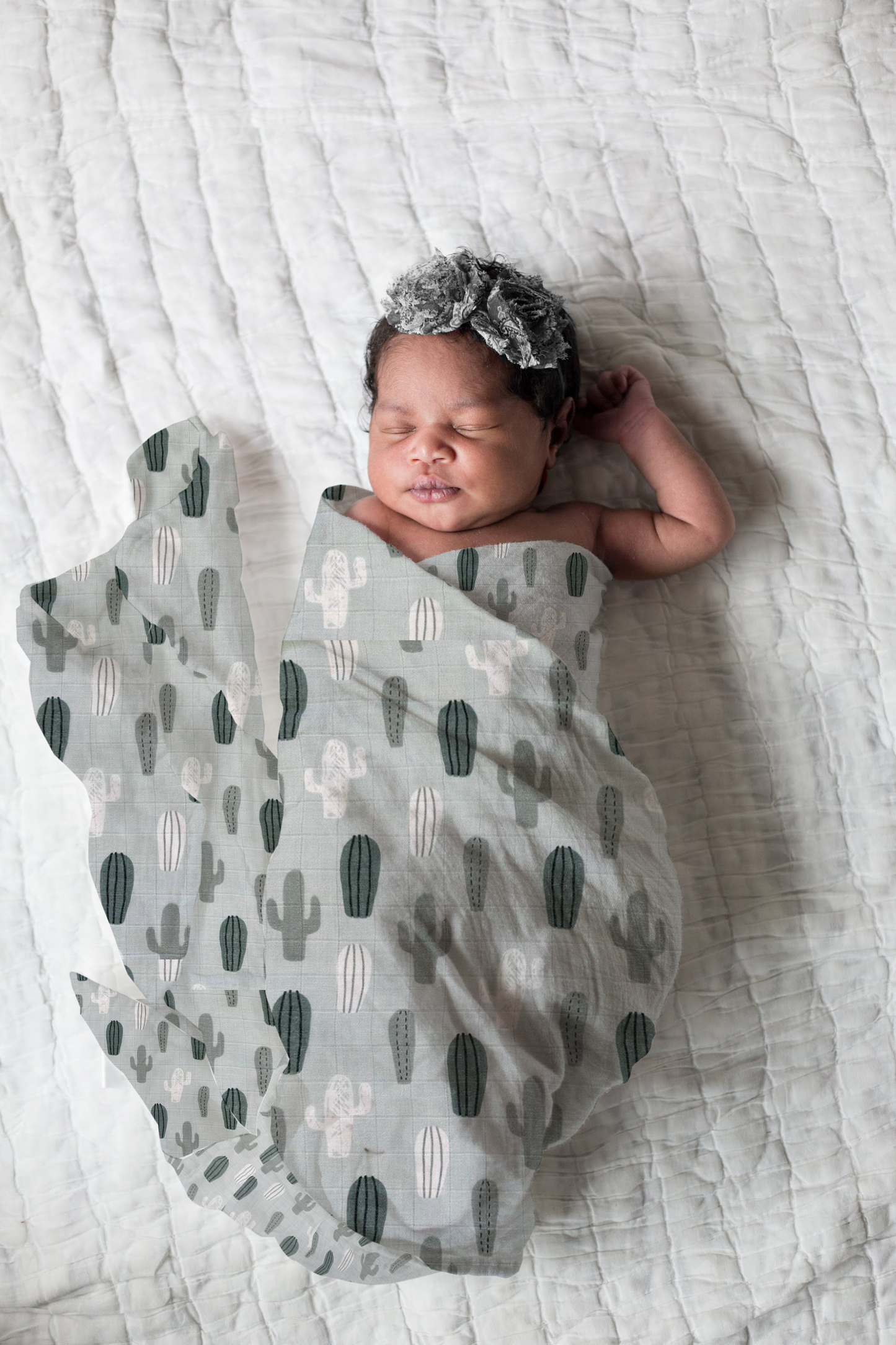 Cactus Farm Bamboo & Cotton Swaddle Blankets