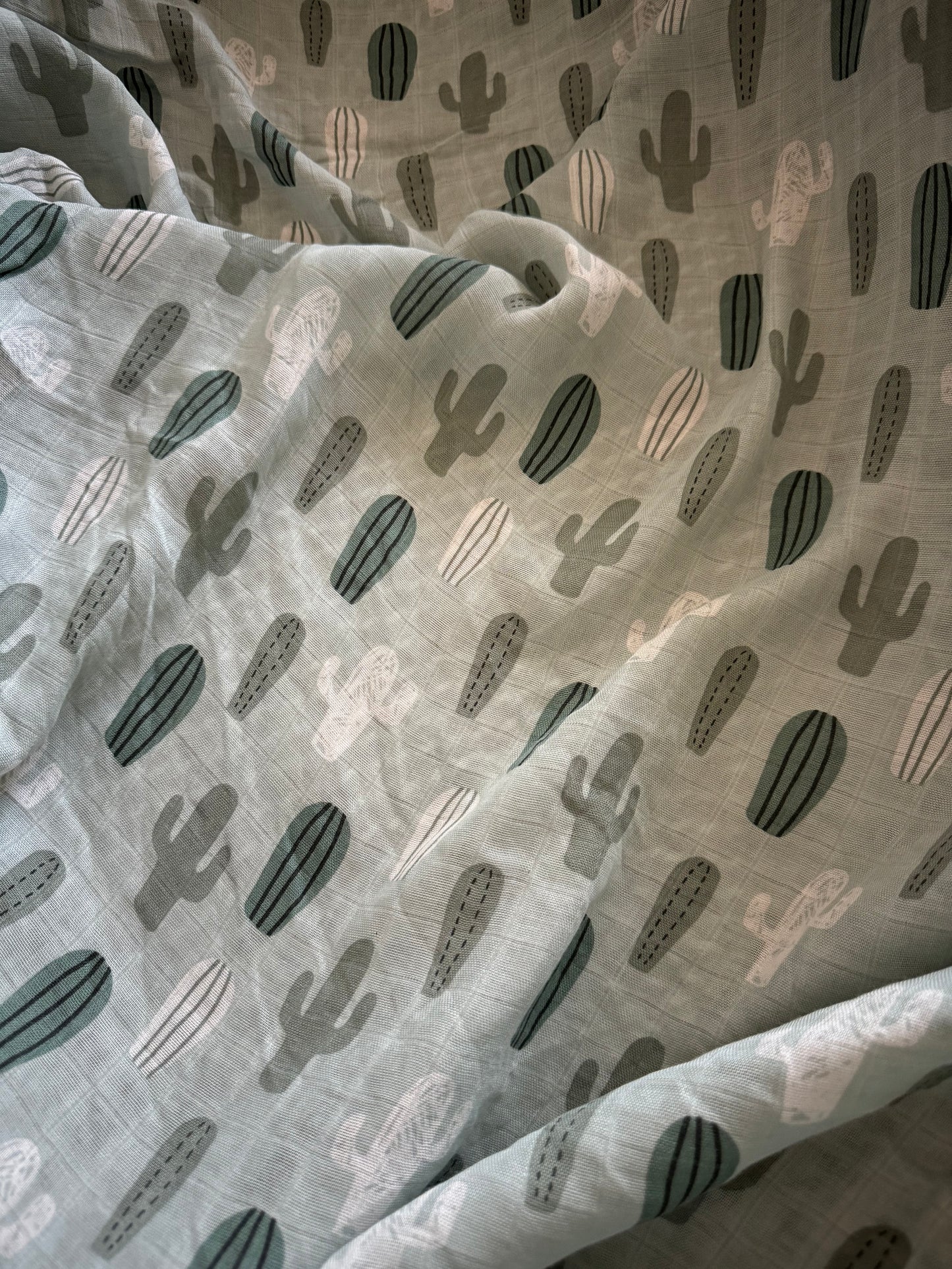 Cactus Farm Bamboo & Cotton Swaddle Blankets