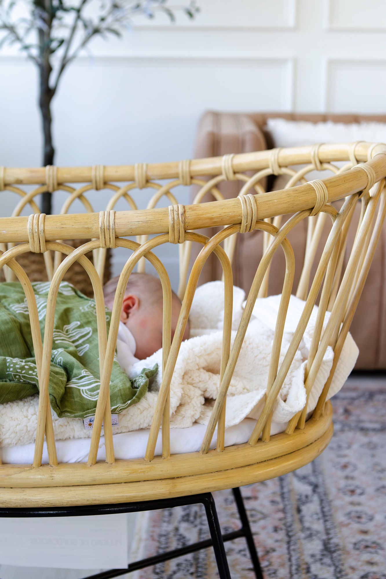 Cactus Muslin Cotton Swaddle Blanket