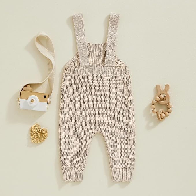 Baby Knit Romper | Hello Duchess® | 0–6 Months